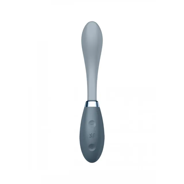 Вібратор Satisfyer G-Spot Flex 3, 19,5 см (сірий)