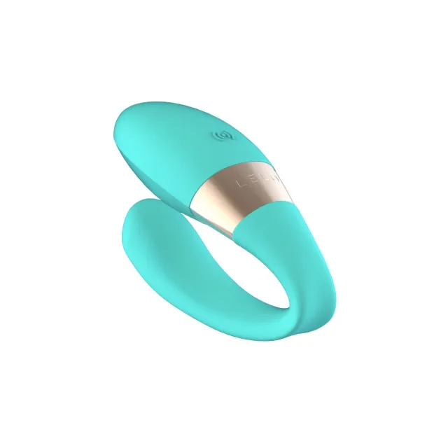 Вибратор для пар Lelo Tiani Harmony, 9 см (бирюзовый)