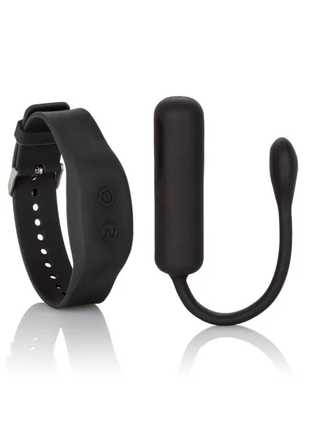 CalExotics Remote Petite Bullet - Wibrujące jajko, Czarny, 7 cm