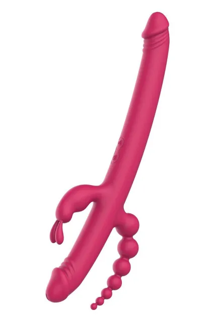 Вибратор Essentials Anywhere Pleasure Vibe, 40 см (розовый)