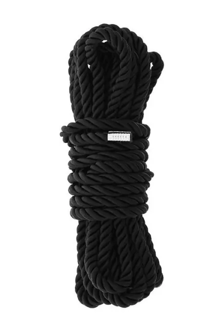 Мотузка для бондажу Blaze Deluxe Bondage Rope, 5 м (чорний)