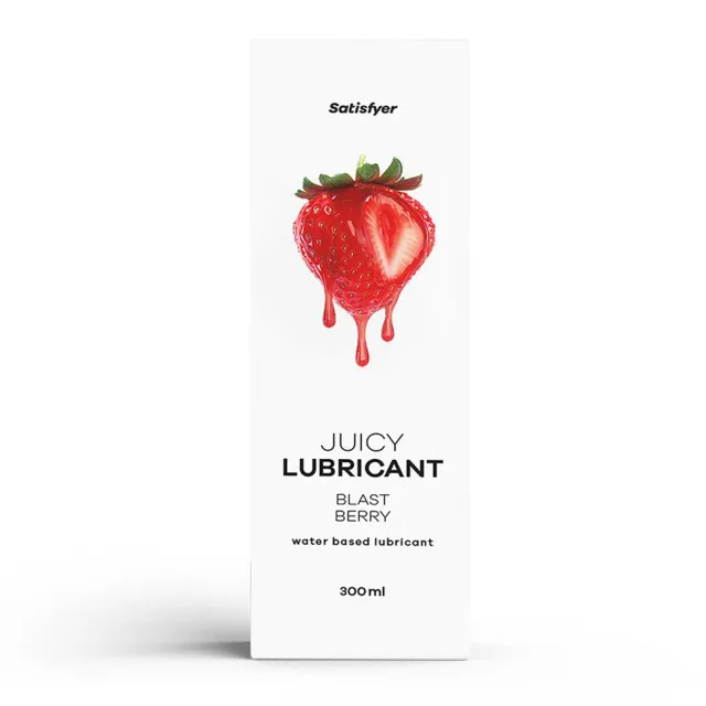 Лубрикант на водной основе Satisfyer Juicy Booty Blast Berry, 300 мл