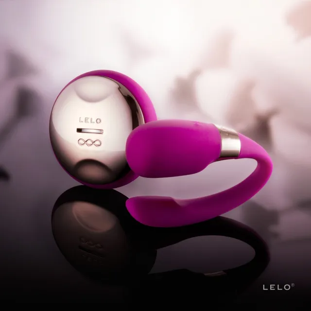 Lelo Tiani 3 - Masażer dla par, Crimson, 14, 4 cm