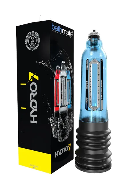 Помпа для пениса Bathmate Hydro7 Penis Pump Aqua, 30 см (голубой)