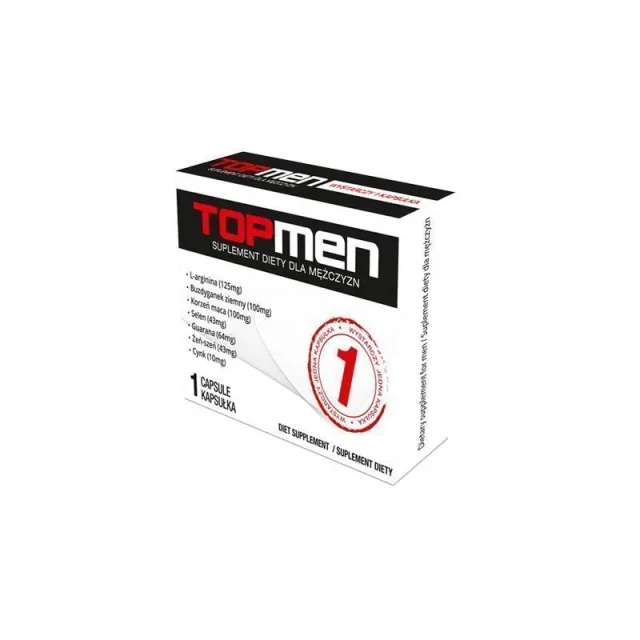 Таблетки для ерекції Sexual Health Series TopMen, 1 шт