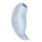 Вакуумний кліторальний стимулятор з вібрацією Satisfyer Seal You Soon (блакитний)