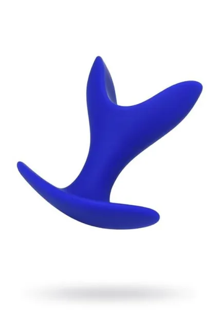 Анальная пробка ToDo Expander Plug Bloom S, 8.5 см (синий)