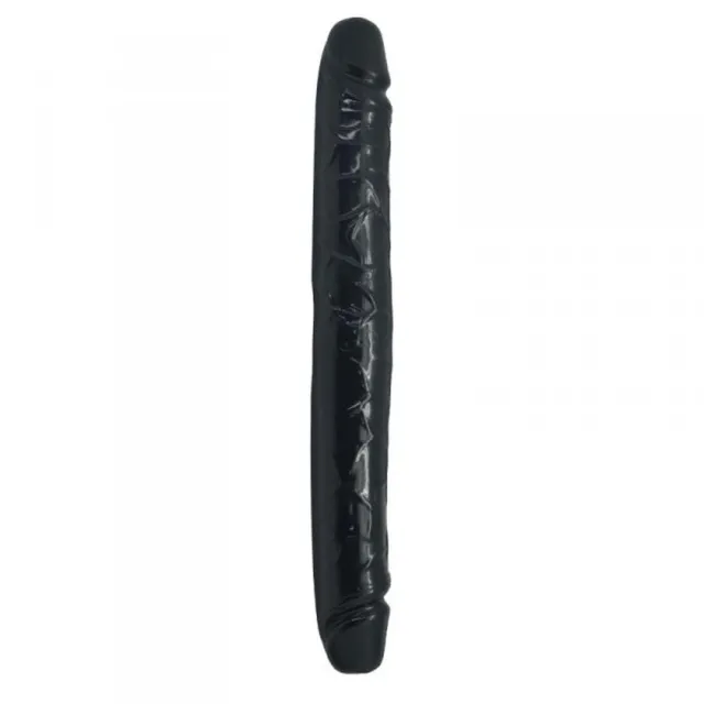 Двухсторонний фаллоимитатор Toyz4lovers Solid Double Dong, 33 см (черный)