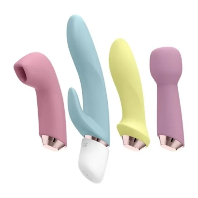 Набір вібраторів Satisfyer Marvelous Four, 4 шт (мульті)
