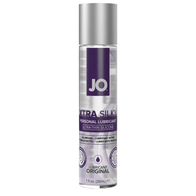 System JO Xtra Silky - Lubrykant na bazie silikonu, Bezzapachowy, 30 ml