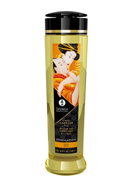 Массажное масло Shunga Erotic Massage Oil персик, 240 мл