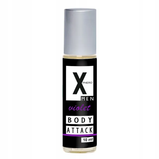 Мужские духи с феромонами X-Phero Body Attack Violet, 10 мл