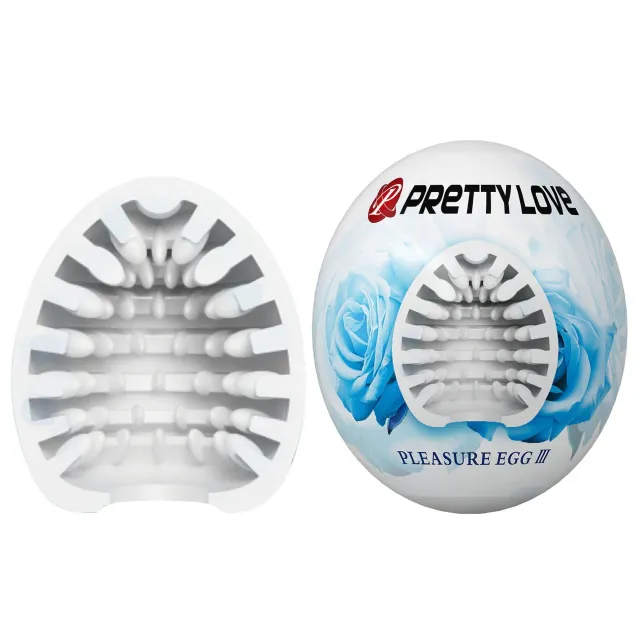 Мастурбатор яйце Pretty Love Pleasure Egg III (білий)