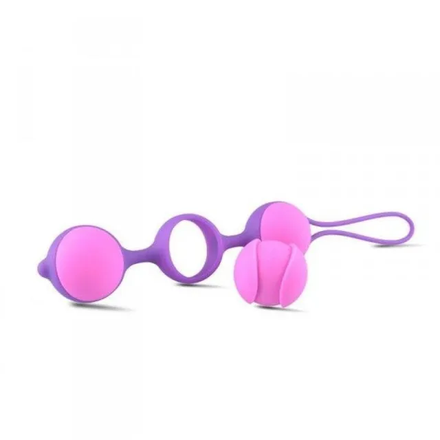 Вагінальні кульки Toyz4lovers Bi-Balls Triple, 21 см (фіолетовий)