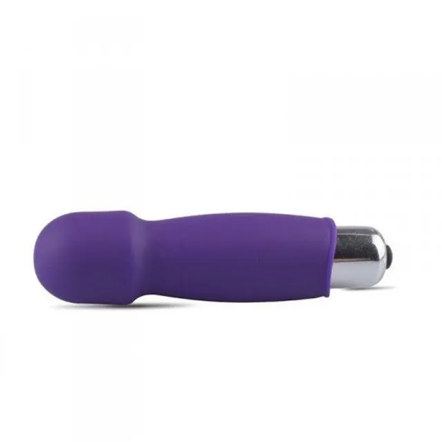 Міні-вібратор Toyz4lovers Mini Finger Fan Wand, 9 см (фіолетовий)