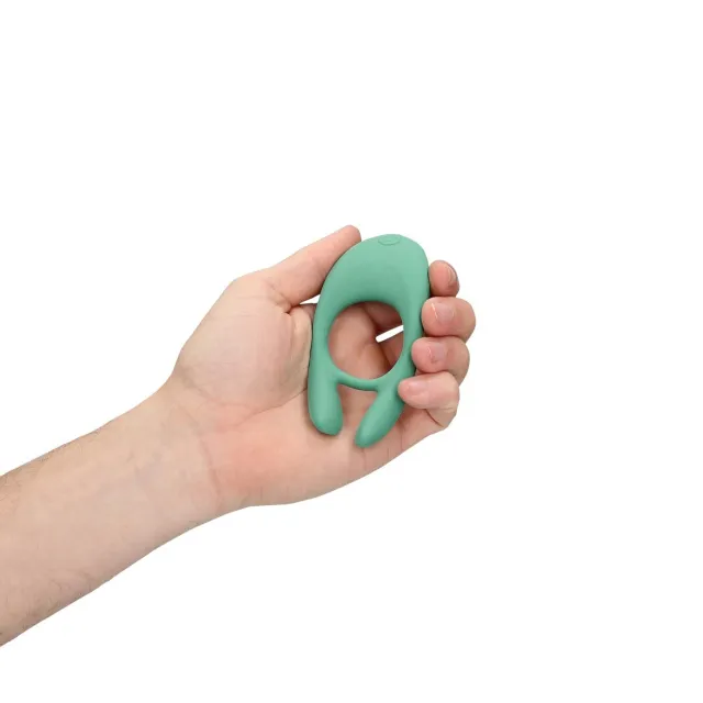 Кільце ерекційне Loveline Pointed Cock Ring, 10.7 см (зелений)