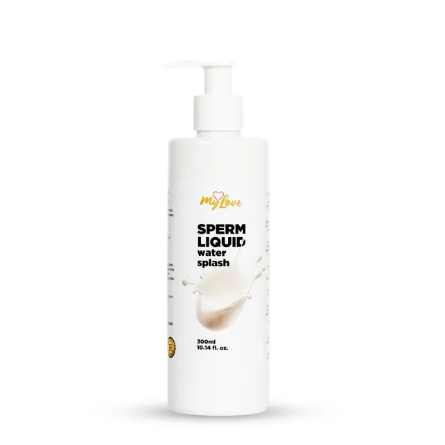 MyLove Sperm Liquid Water Splash - Lubrykant na bazie wody, 300 ml
