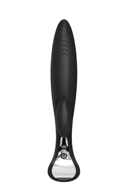 Вібратор Midnight Magic Thrilling Starship, 21,8 см (чорний)