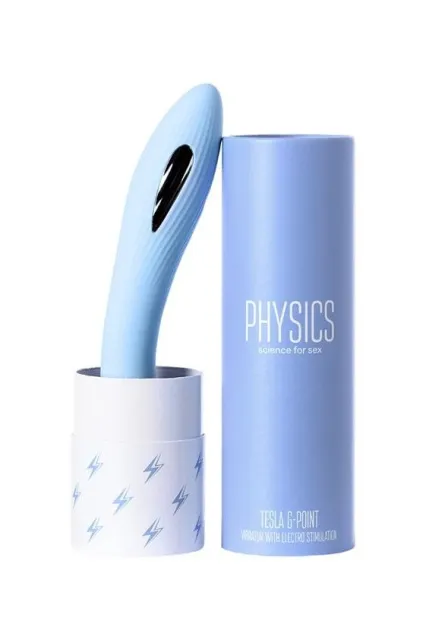 Вібратор Physics Tesla G-Point, 21 см (блакитний)