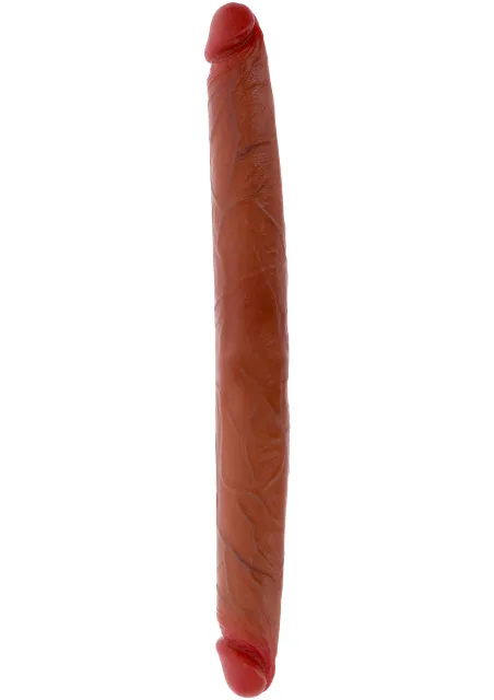 Get Real Foreskin D-Dong - Dildo, Brązowy, 40 cm