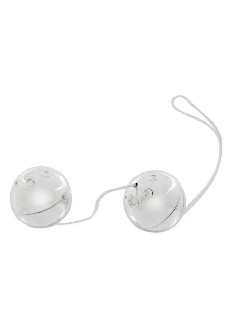 Seven Creations Plastic Balls - Kulki gejszy, Srebro, 13 cm