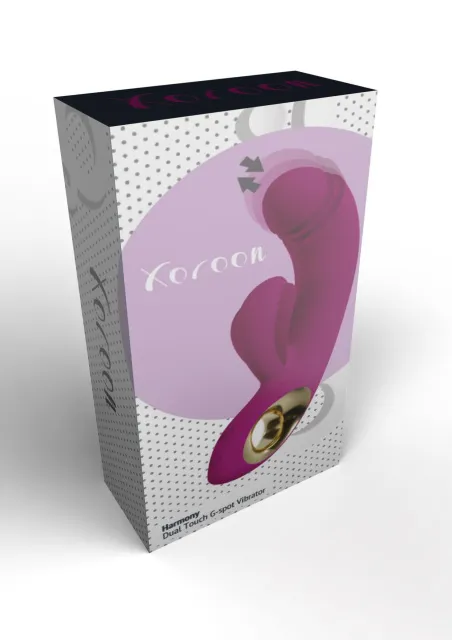 Xocoon Harmony DualTouch G-spot - Wibrator królik, Fioletowy, 16.5 cm
