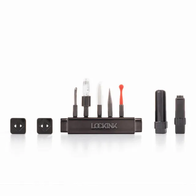 БДСМ набор Lockink Teasing & Impact-Play Set (черный)