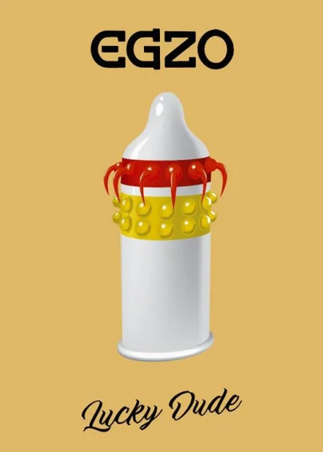 Презервативы Egzo Lucky Dude, 1 шт