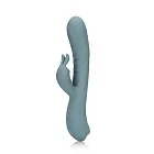 Вібратор-кролик Loveline Fingering Motion, 22.5 см (сірий)