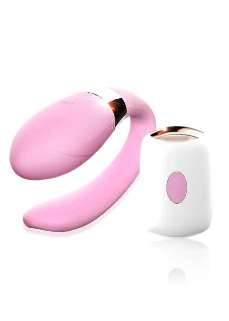 Вібратор Boss Series V-Vibe, 9 см (рожевий)
