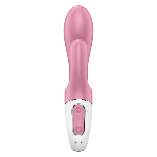 Вибратор-кролик Satisfyer Air Pump Bunny 2, 20 см (розовый)