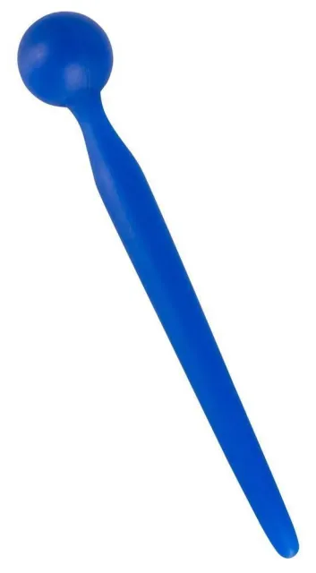 Уретральный стимулятор Penis Plug Sperm Stopper, 9,6 см (синий)