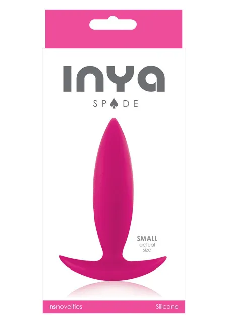 Анальна пробка Ns Novelties Inya Spades Small, 10 см (рожевий)