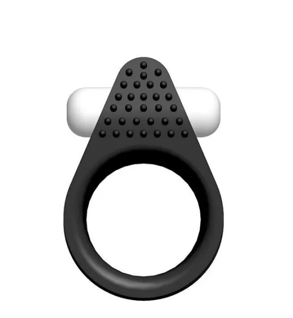 Dream Toys All Time Favorites Silicone Stimu-Ring - Pierścień wibracyjny, Czarny, 4.2 cm
