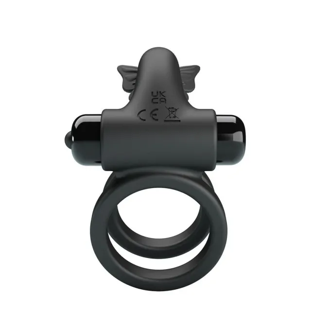 Ерекційне кільце Pretty Love Passionate Ring IX, 8,6 см (чорний)