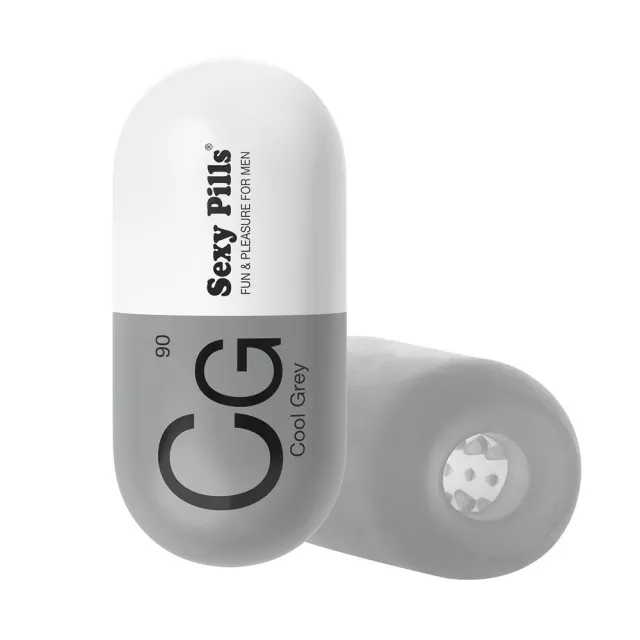Мастурбатор Love To Love Sexy Pills (серый)