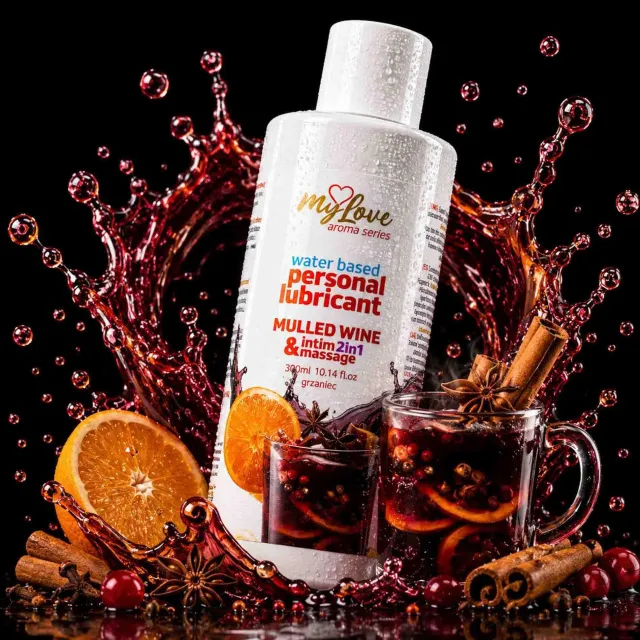 Лубрикант MyLove Aroma Series Intim&Massage 2in1 Mulled Wine, 300 мл