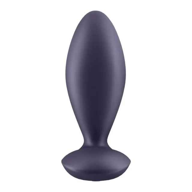 Анальна пробка з вібрацією Satisfyer Power Plug, 11,3 см (фіолетовий)