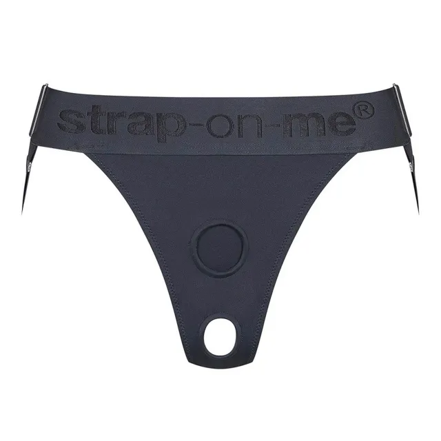 Страпон Strap-on-me Unique Lingerie Harness, One Size (серый)