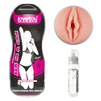Мастурбатор LoveToy Sex In A Can Vagina Lotus Tunnel (тілесний)
