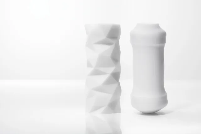 Мастурбатор Tenga 3D Polygon (белый)