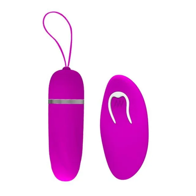 Виброяйцо Pretty Love Debby Remote, 7,5 см (розовый)