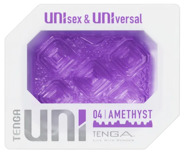 Мастурбатор Tenga Uni 04 Amethyst (фиолетовый)