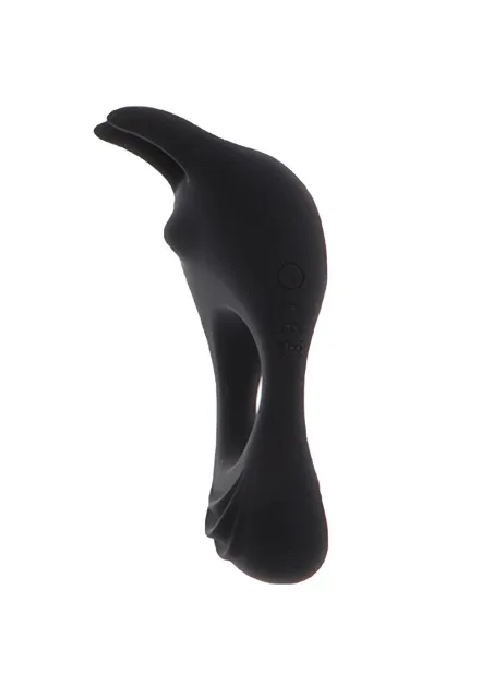 Эрекционное кольцо ToyJoy Ivy Lotus C-Ring, 10 см (черный)