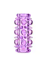 Boss Series Stretchy Sleeve - Nakładka na penisa, Fioletowy, 7 cm