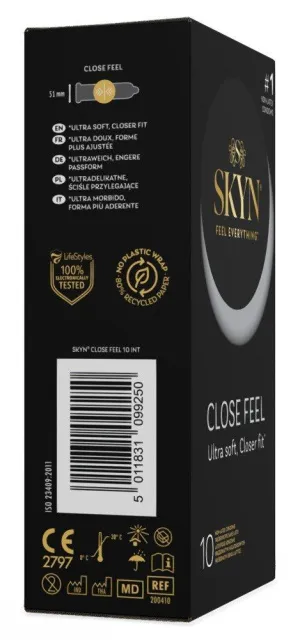 Презервативы Unimil Skyn Close Feel, 10 шт