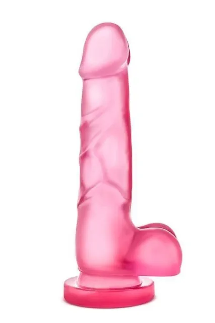 Фаллоимитатор Blush B Yours Sweet N Hard, 17.8 см (розовый)