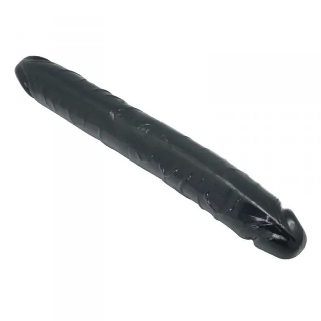 Двухсторонний фаллоимитатор Toyz4lovers Solid Double Dong, 33 см (черный)