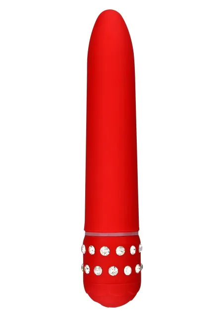 TOYJOY Diamond Superbe - Wibrator, Czerwony, 16 cm