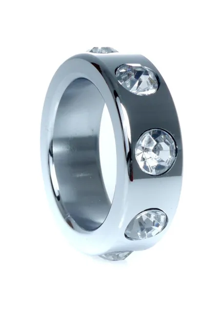Ерекційне кільце B - Series HeavyFun Metal Cock Ring, 4.5 см (сріблястий)